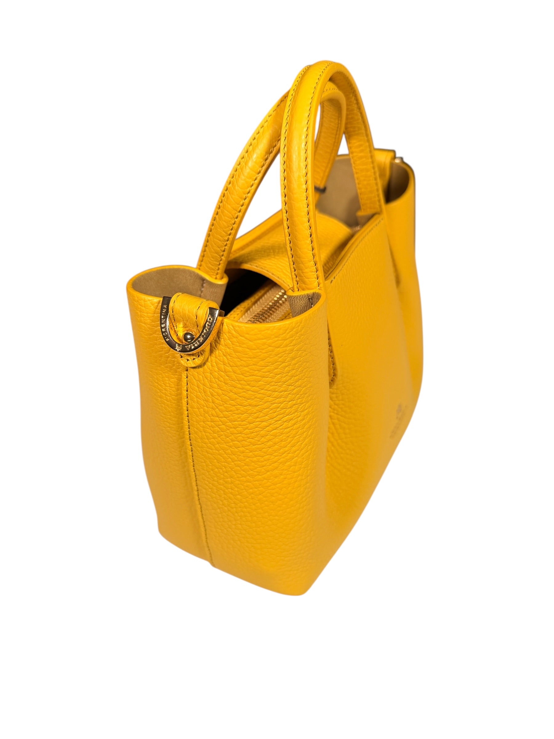 CUOIERIA FIORENTINA CANDY MINI TOTE - SUNFLOWER