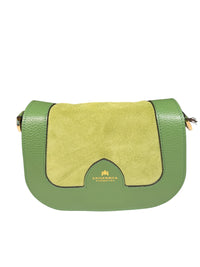 CUOIERIA FIORENTINA STELLA SMALL MESSENGER BAG - ALOE