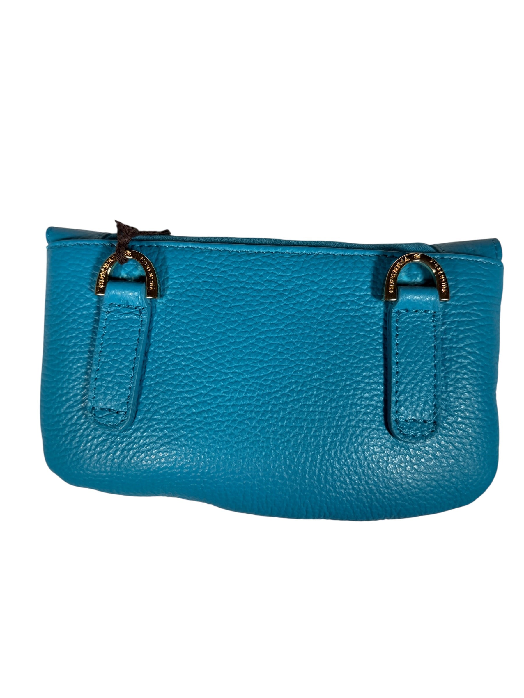 CUOIERIA FIORENTINA STELLA BELT BAG - TURQUOISE
