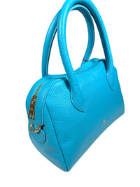 CUOIERIA FIORENTINA EMMA BOHO SMALL DUFFLE BAG - TURQUOISE