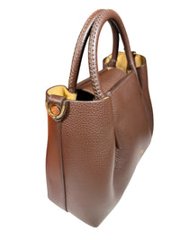 CUOIERIA FIORENTINA CANDY SMALL TOTE - DARK CHOCOLATE