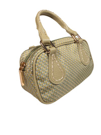 VISONA CHANTAL NYLON CROSSBODY BAG - VERT