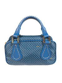 VISONA CHANTAL NYLON CROSSBODY BAG - SKY