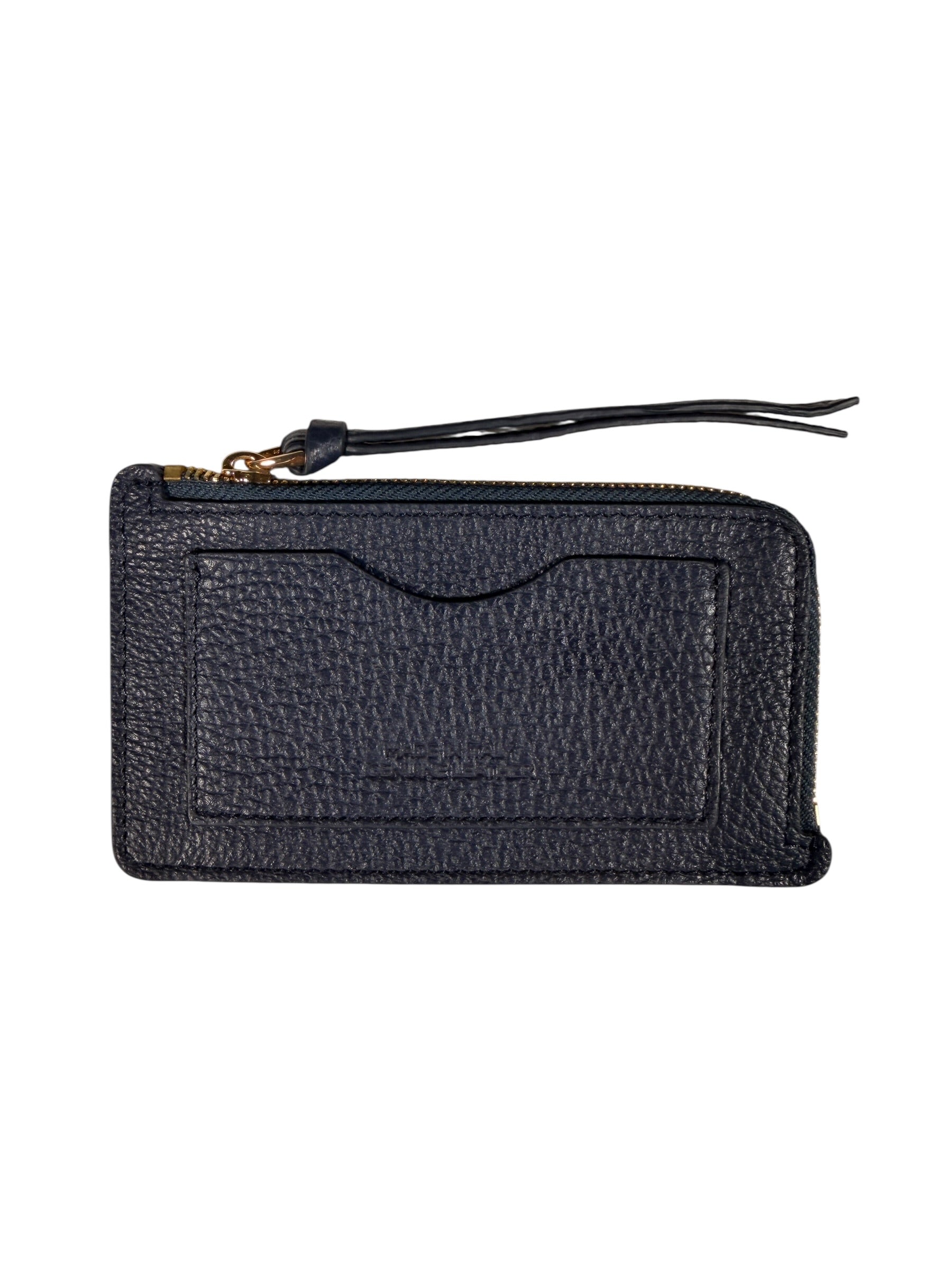VISONA ZIPPED CARD CASE WALLET - NOTTE