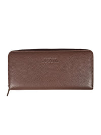 VISONA ZIP AROUND WALLET - CORTECCIA