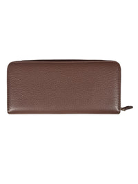 VISONA ZIP AROUND WALLET - CORTECCIA