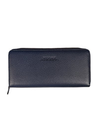 VISONA ZIP AROUND WALLET - NOTTE