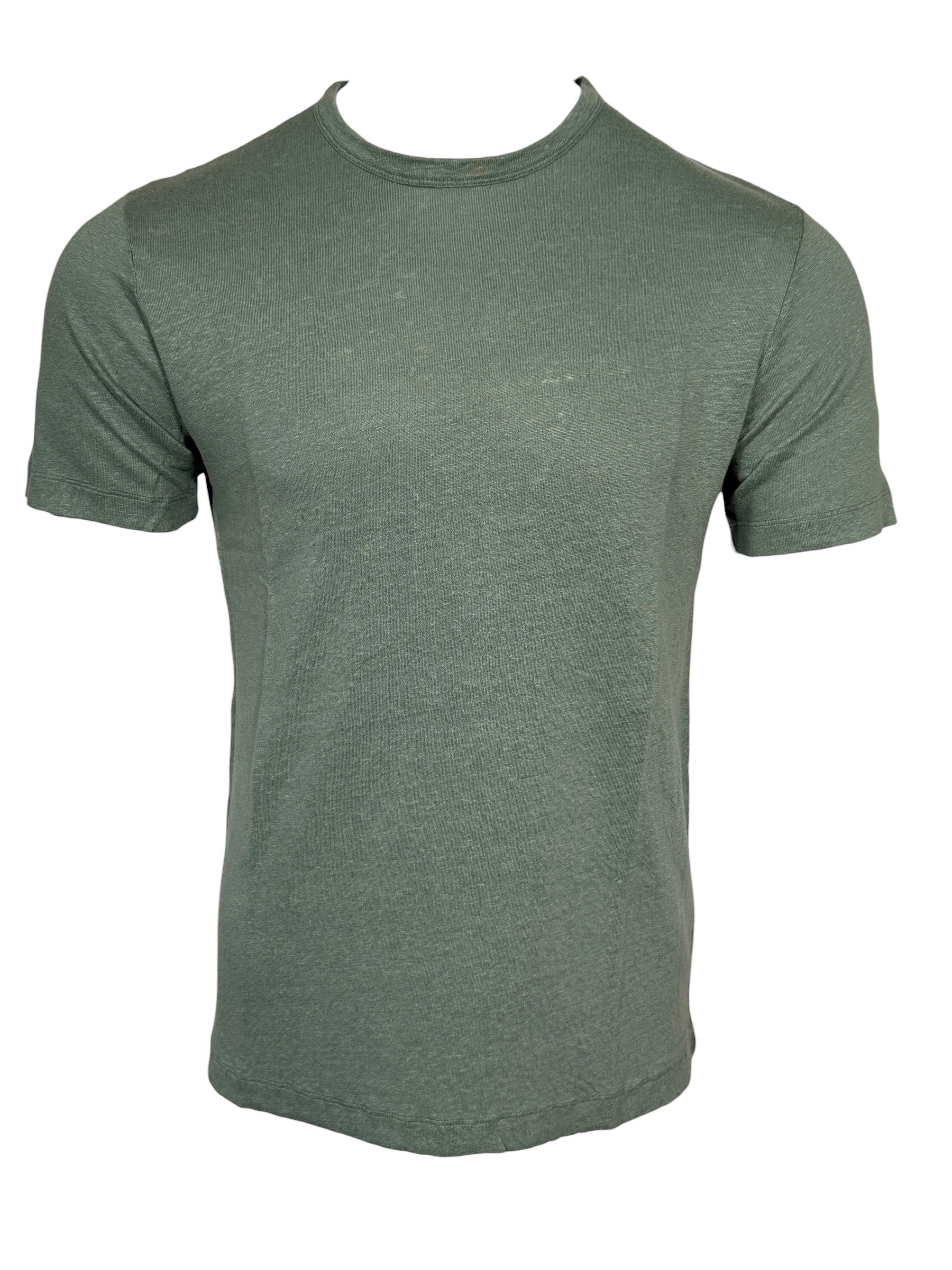 HARTFORD MEN'S LINEN CREW SHORT SLEEVE SHIRT - CACTUS