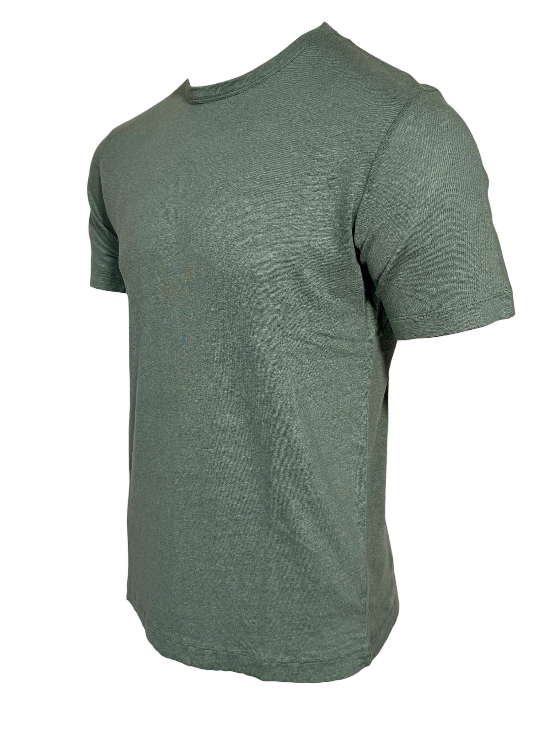 HARTFORD MEN'S LINEN CREW SHORT SLEEVE SHIRT - CACTUS