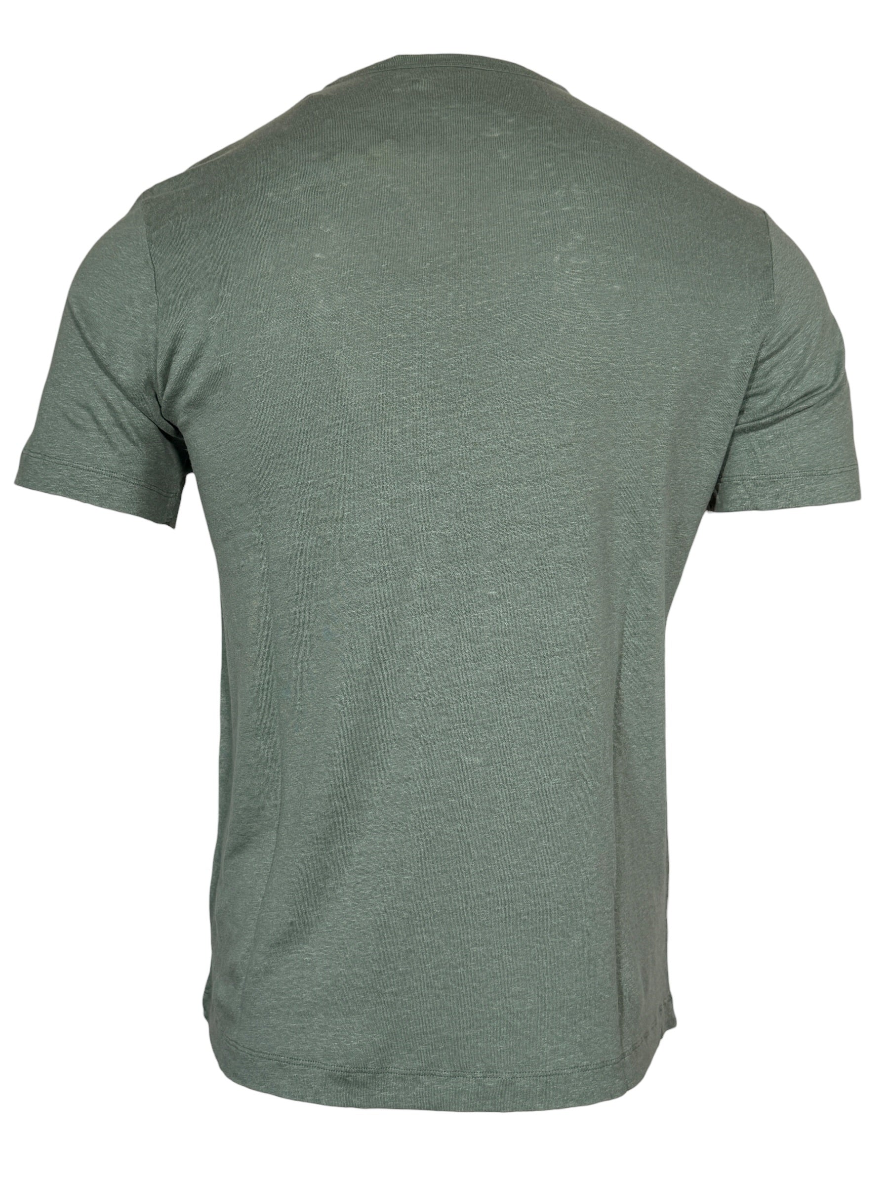 HARTFORD MEN'S LINEN CREW SHORT SLEEVE SHIRT - CACTUS