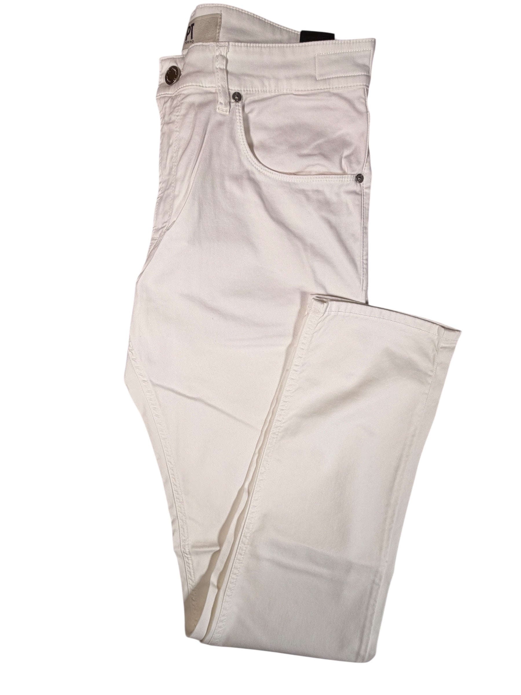PT TORINO MEN'S 5-POCKET PANT - WOOL WHITE