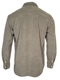 GEORG ROTH MEN'S STRETCH CORDUROY SHIRT JACKET - GREY