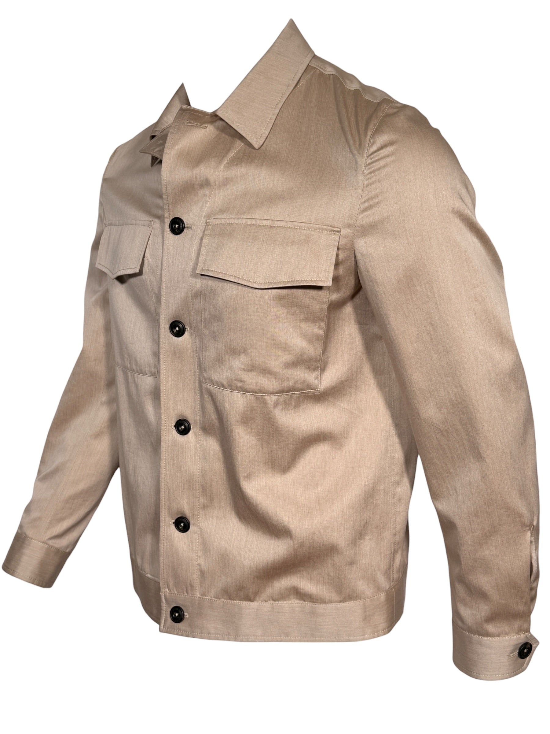 L.B.M. 1911 COTTON JACKET - BEIGE MELANGE