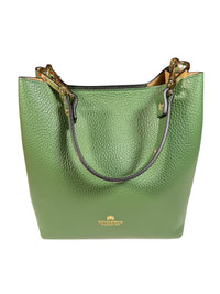 CUOIERIA FIORENTINA CANDY SMALL BUCKET BAG - ALOE