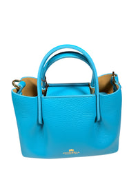 CUOIERIA FIORENTINA CANDY MINI TOTE - TURQUOISE
