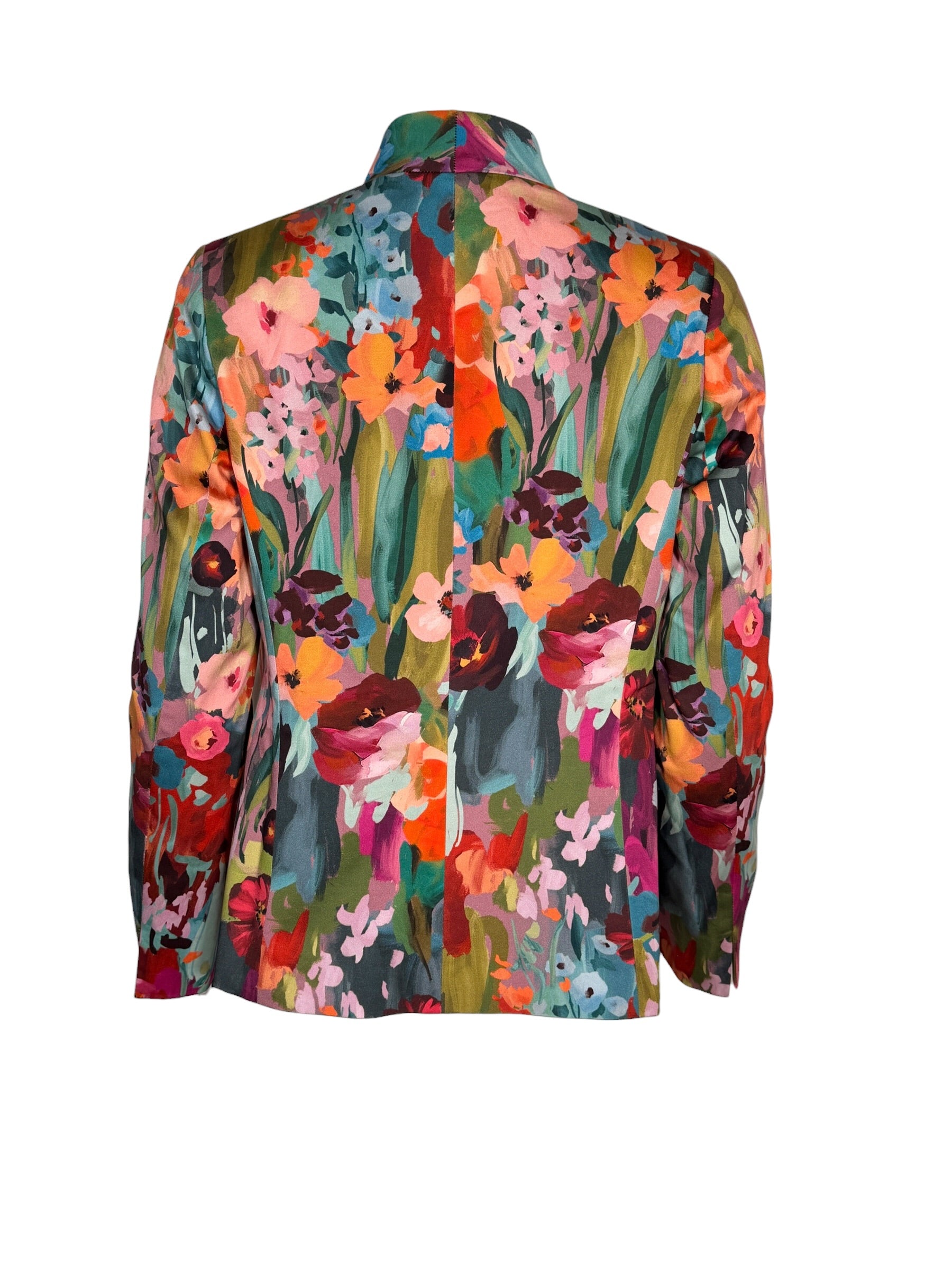 ESTELLE AND FINN SHAPED JACKET - MULTI FLORAL