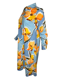 ESTELLE AND FINN SHIRT DRESS - TAHITI FLORAL