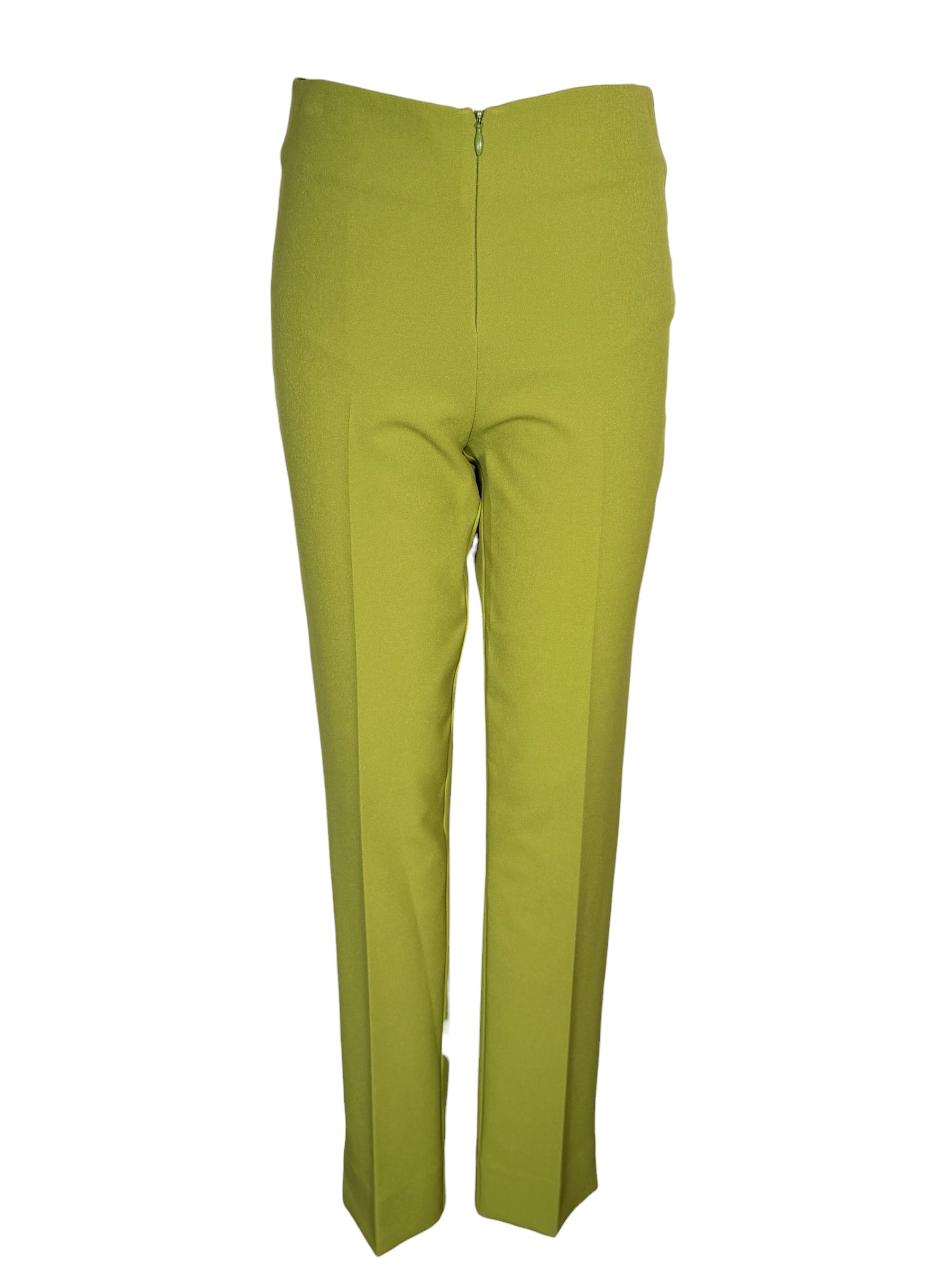 ESTELLE AND FINN FRONT ZIP ANKLE PANT - FERN