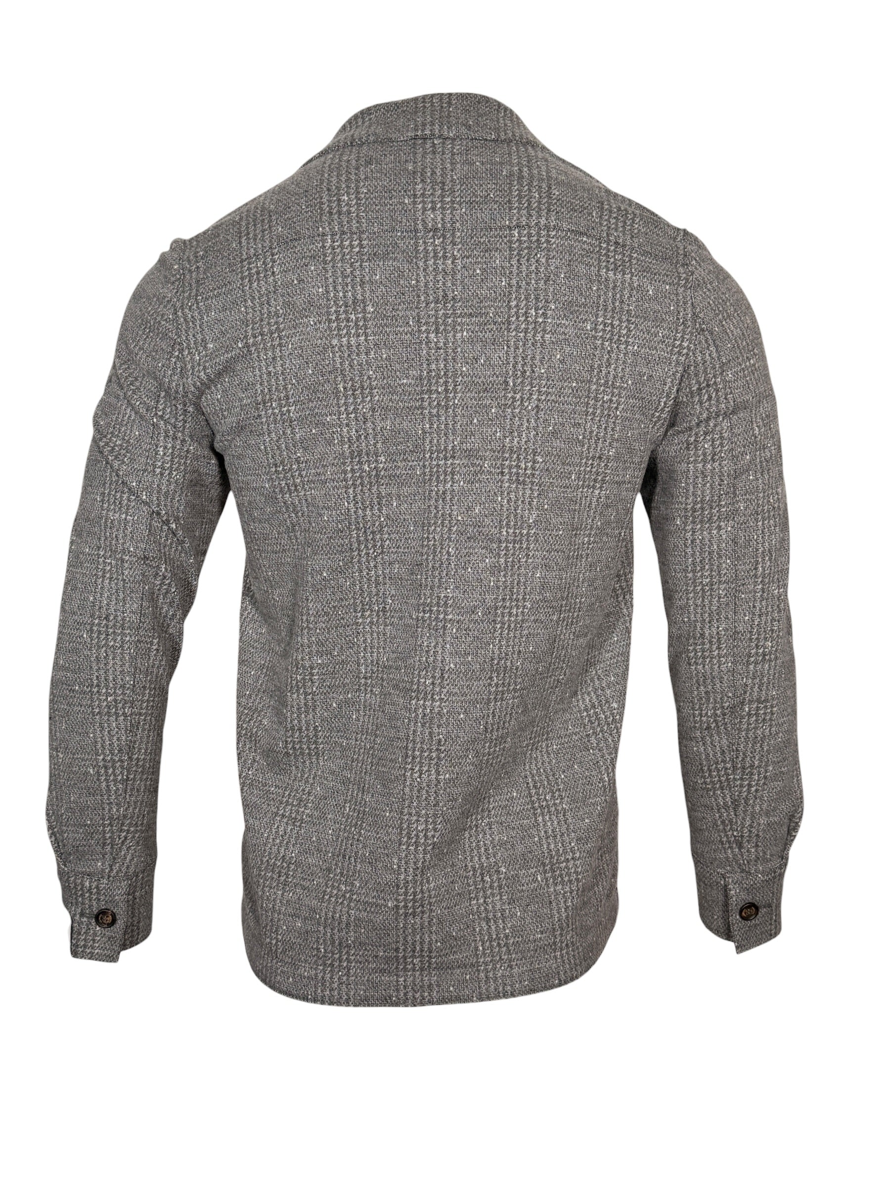 ELEVENTY - POCKET SHIRT JACKET - MEDIUM GREY MELANGE