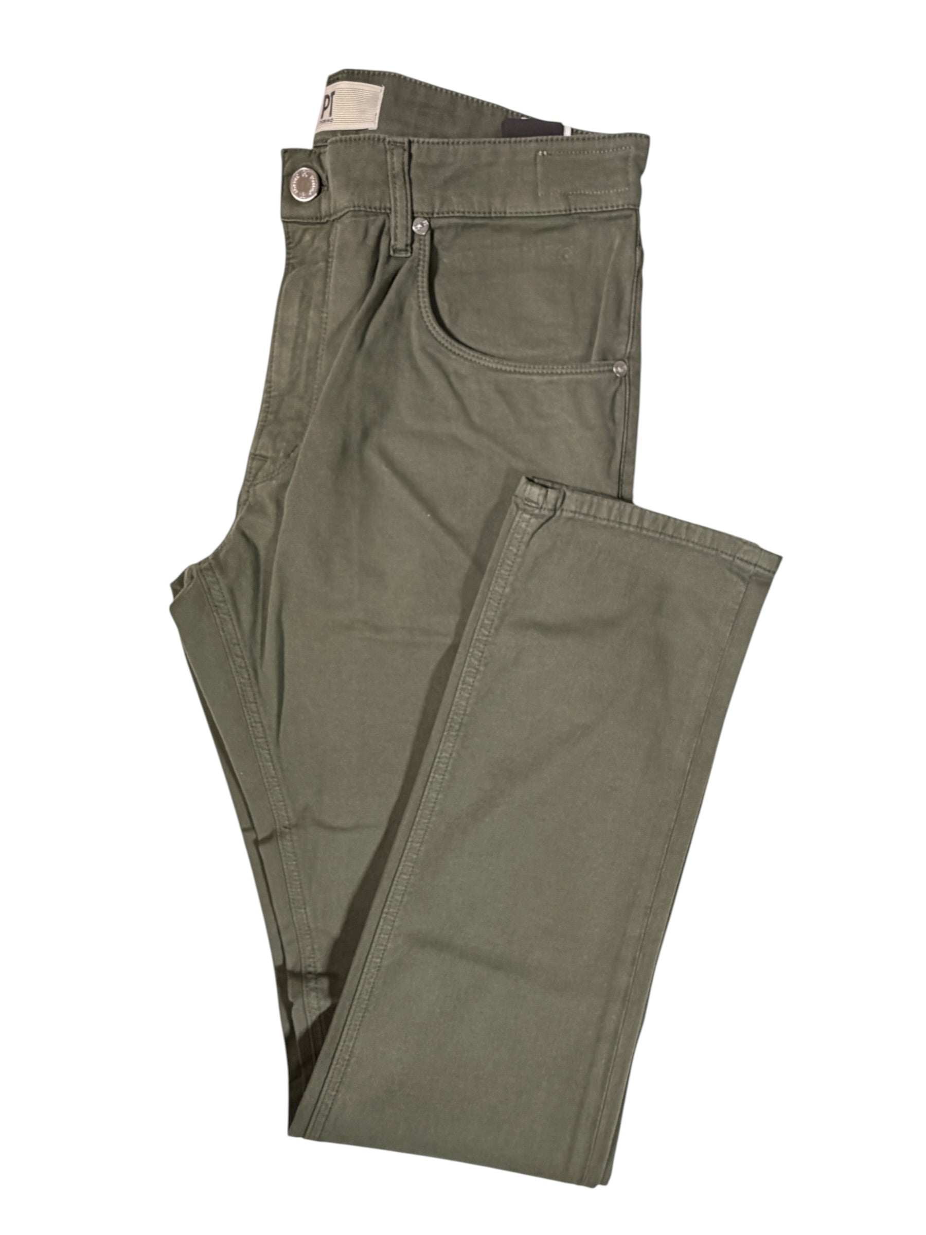 PT TORINO COTTON/CASHMERE STRETCH PANT - SALVIA CHIARO