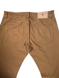 PT TORINO COTTON/CASHMERE STRETCH PANT - CASTORO