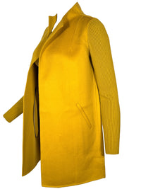 KINROSS RIB SLEEVE COAT - CITRINE