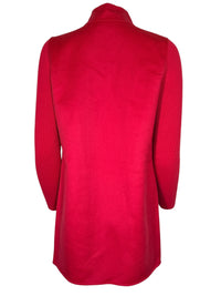 KINROSS RIB SLEEVE COAT - CRANBERRY