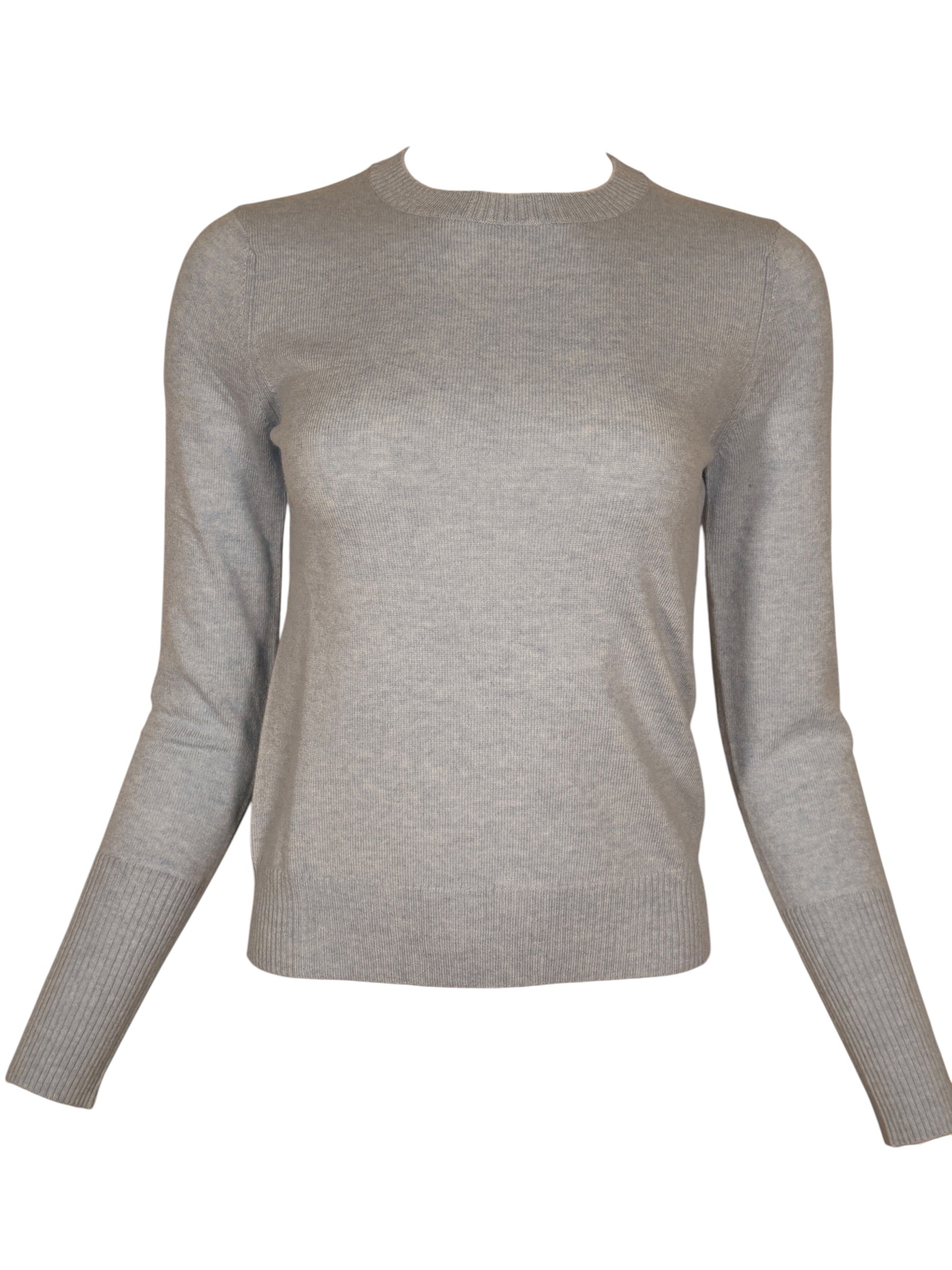 KINROSS CASHMERE MODERN CREW SWEATER - HORIZON
