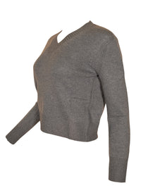 KINROSS CASHMERE LOFTY VEE SWEATER - LOCH