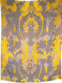 KINROSS TAPESTRY PRINT SCARF - CITRINE MULTI