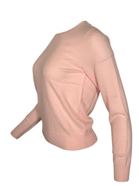 REPEAT CASHMERE PULLOVER - FEATHER PINK