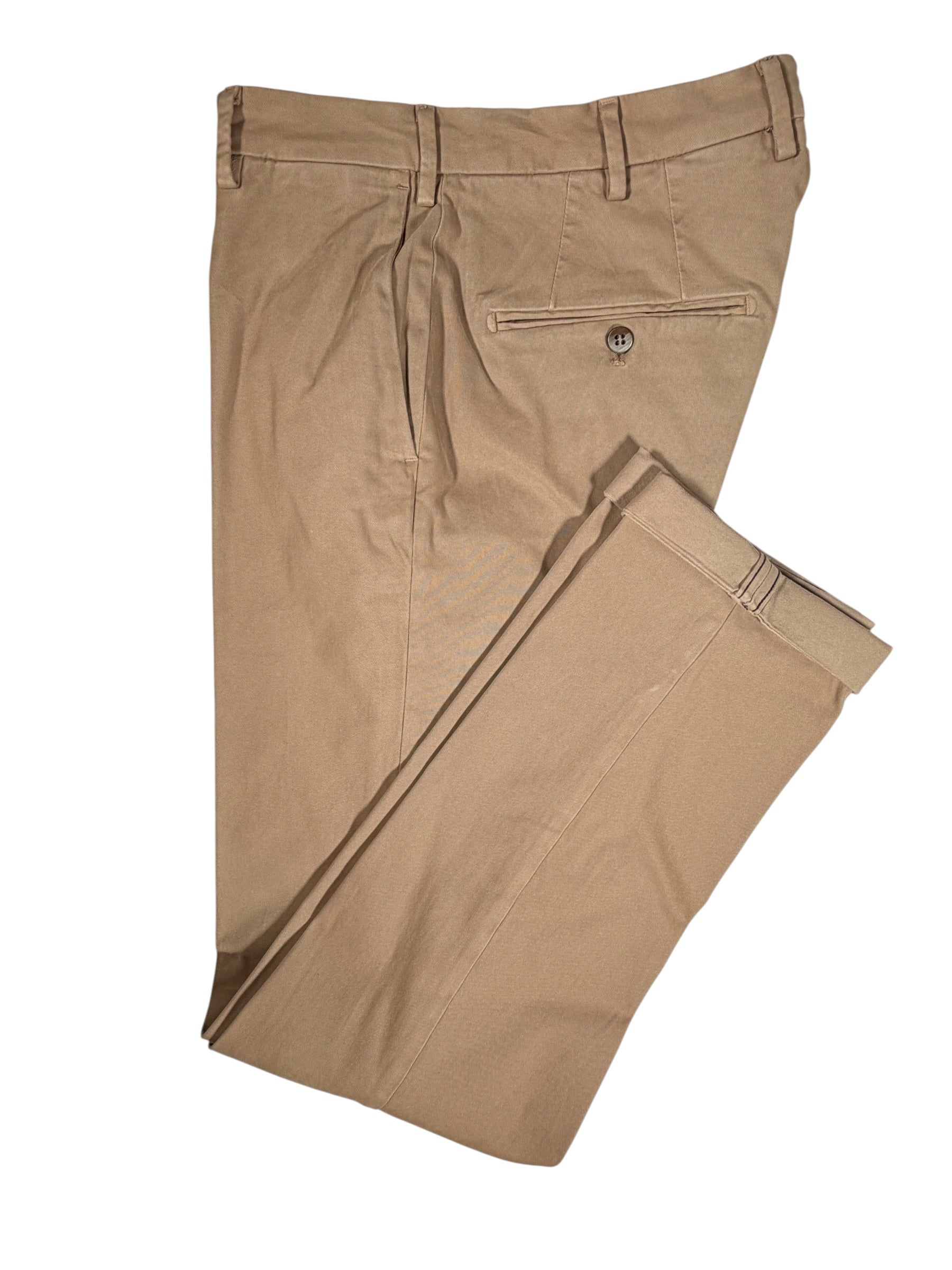 MASON'S MODAL/COTTON STRETCH TROUSER - SAND