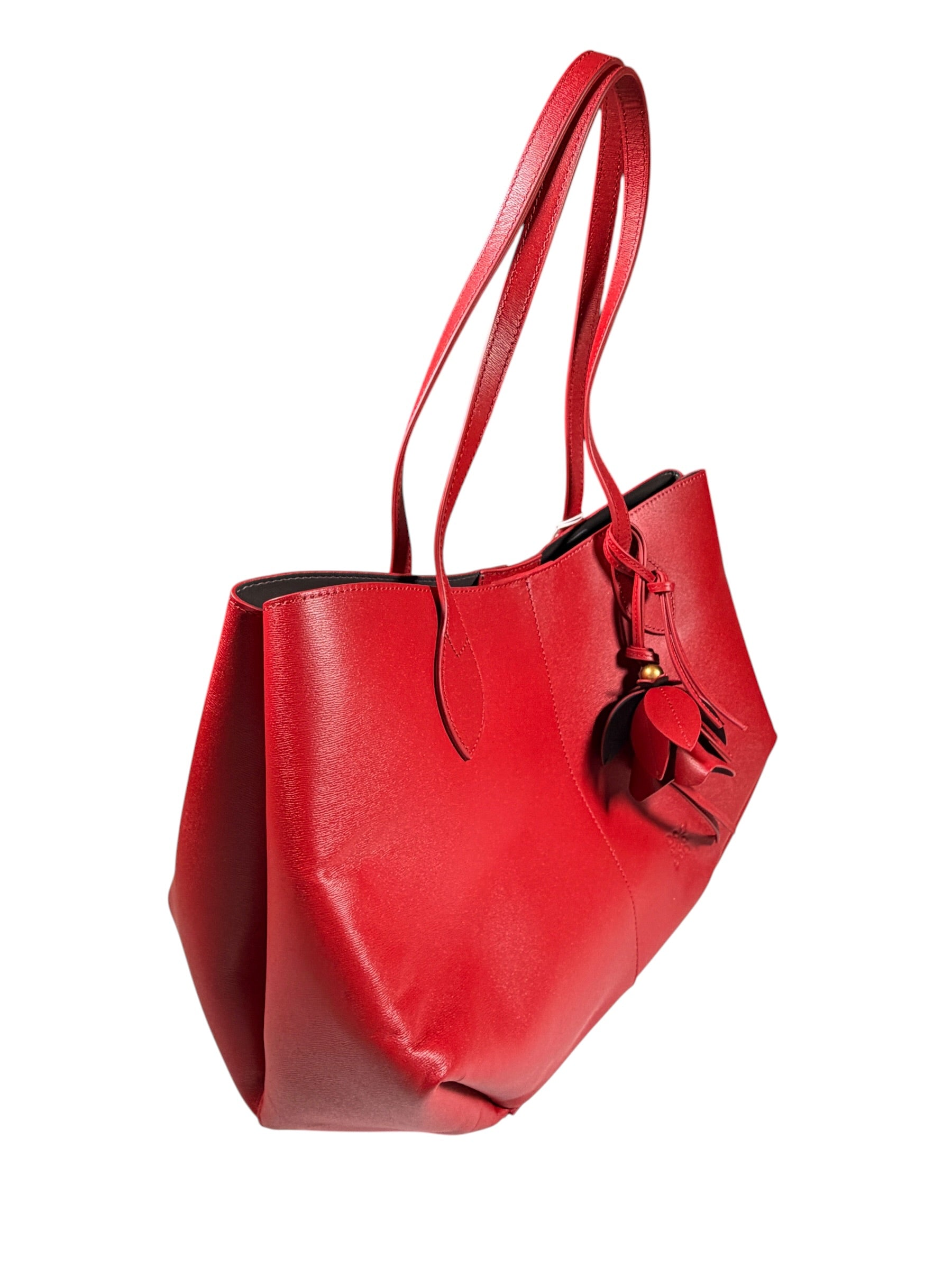 HOUSE OF FLORENCE - KAYLA BIG TOTE - BURGUNDY