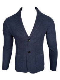 MAURIZIO BALDASSARI - SAN MARCO BASKET WEAVE SWACKET - BLUEBERRY