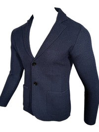 MAURIZIO BALDASSARI - SAN MARCO BASKET WEAVE SWACKET - BLUEBERRY