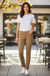 MAC WOMEN'S DREAM DENIM JEAN - LIGHT COGNAC