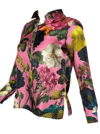 VILAGALLO TEA FLORAL BLOUSE