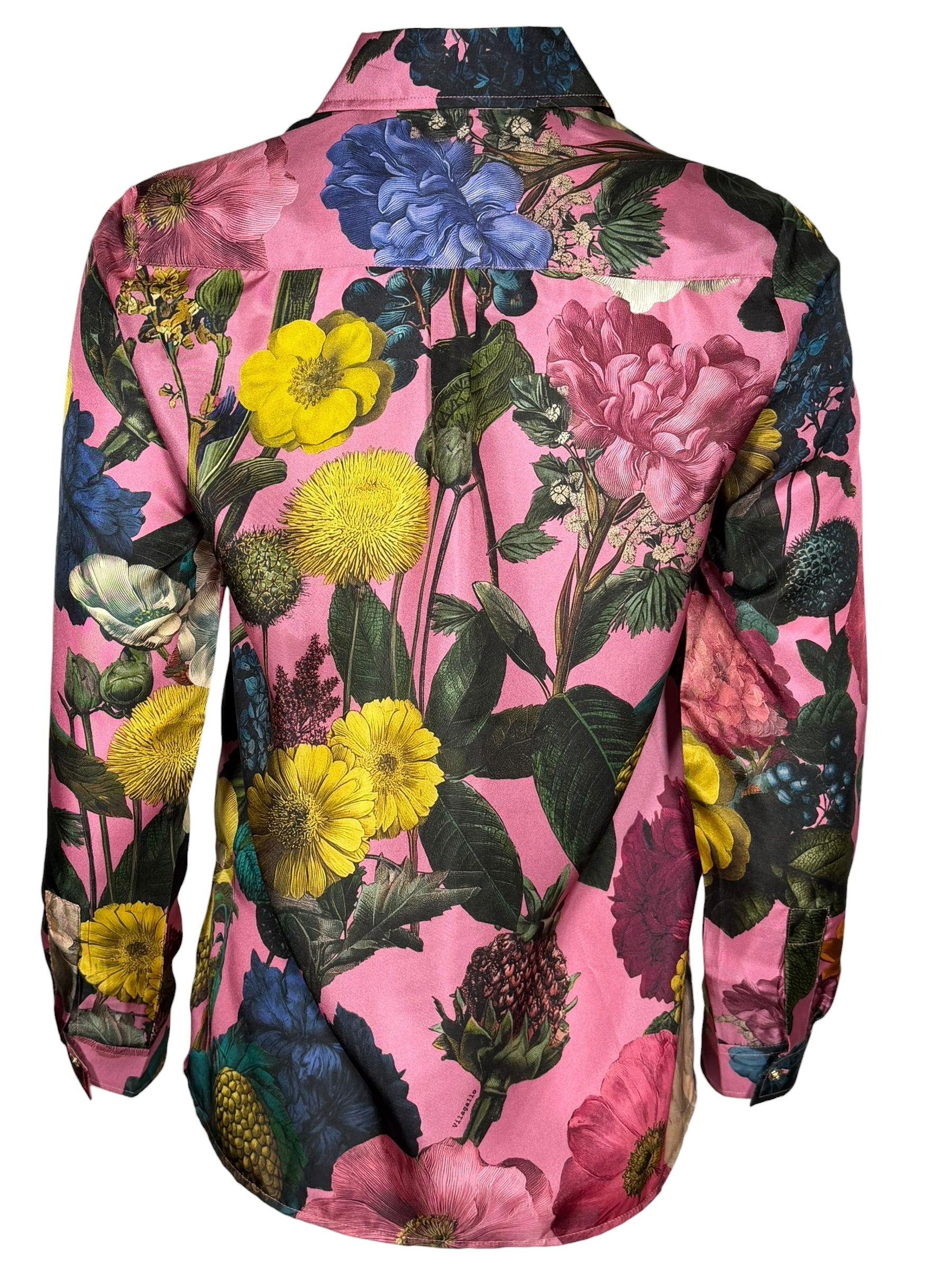 VILAGALLO TEA FLORAL BLOUSE