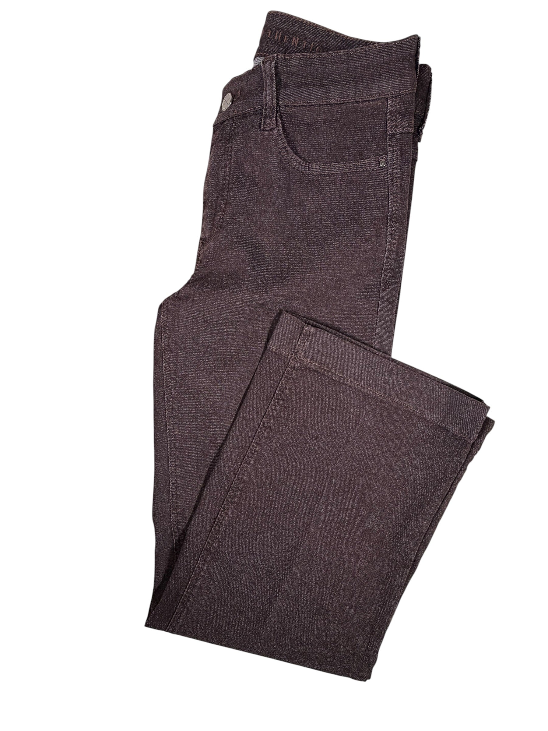 MAC WOMEN'S DREAM DENIM WIDE JEAN - BORDEAUX RINSED
