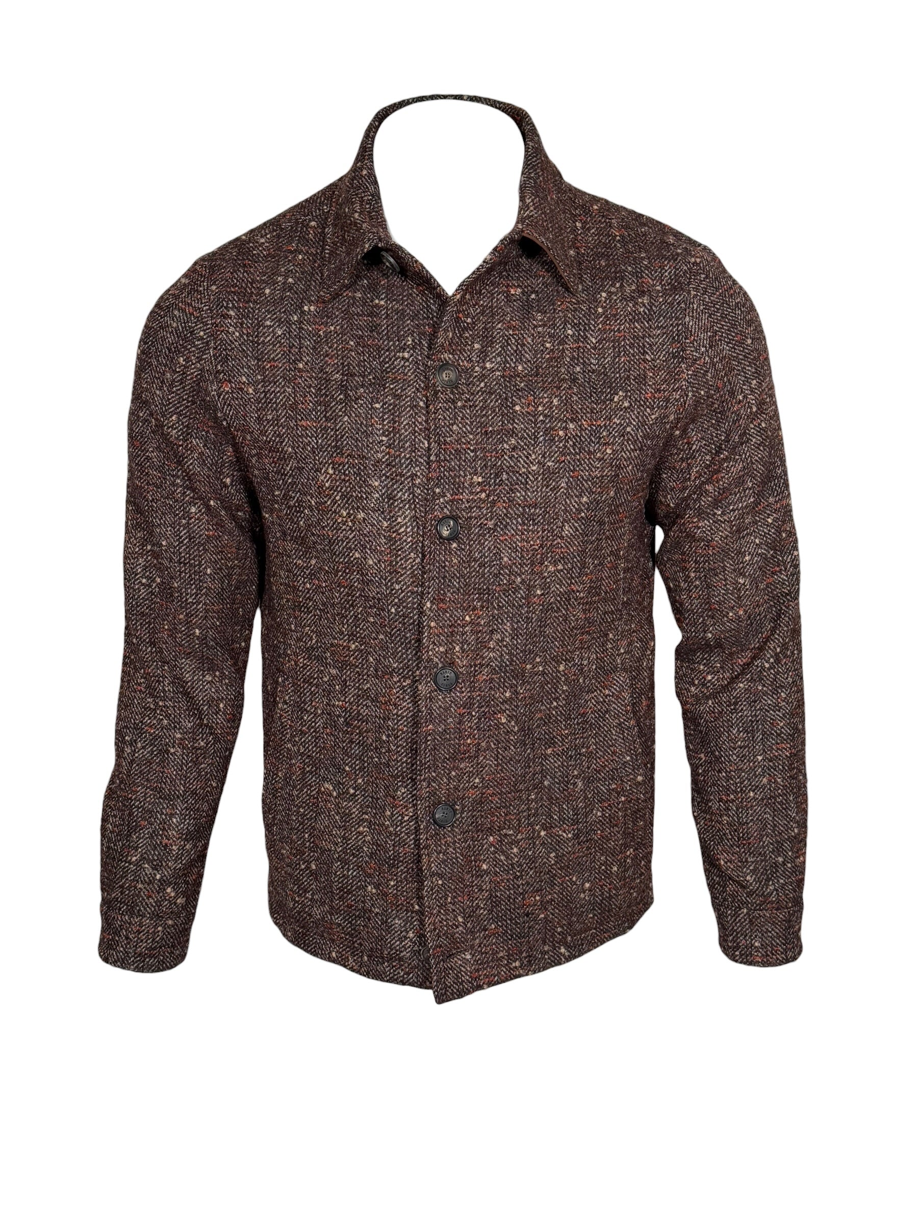 MANTO - FERLA DONEGAL JOURNEY JACKET - RUST