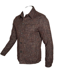 MANTO - FERLA DONEGAL JOURNEY JACKET - RUST