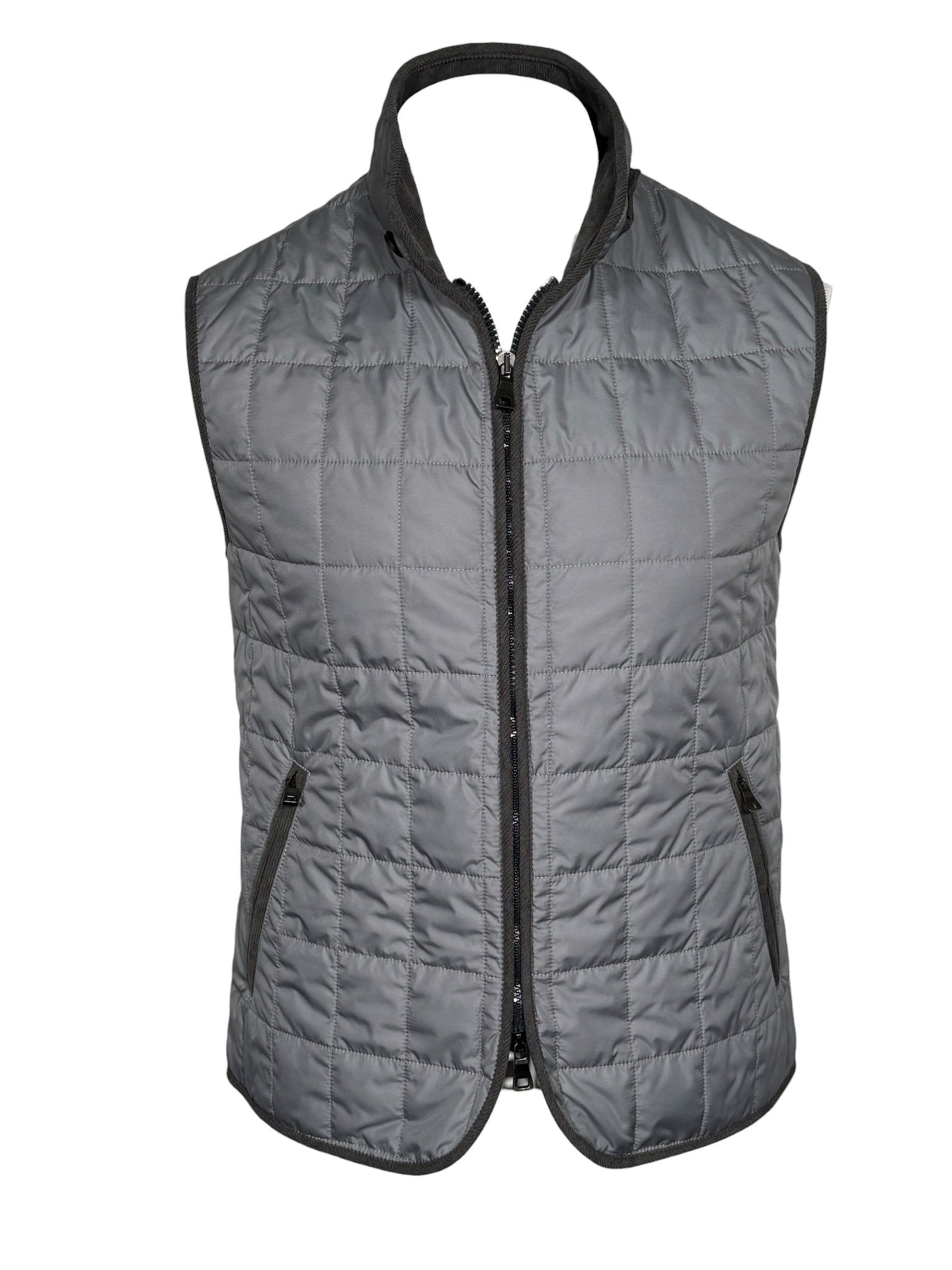 WATERVILLE THEO VEST - SILVER