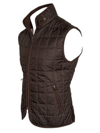 WATERVILLE THEO VEST - ESPRESSO