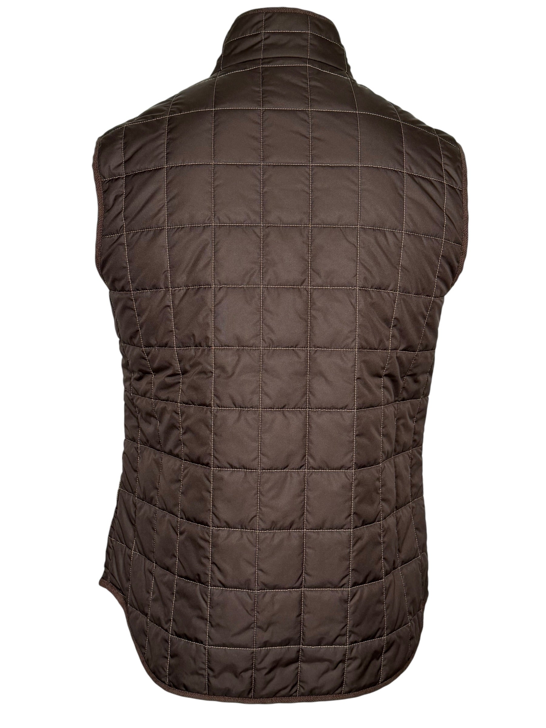 WATERVILLE THEO VEST - ESPRESSO