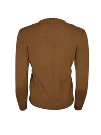 PUROTATTO CASHMERE CREW SWEATER - NUTMEG