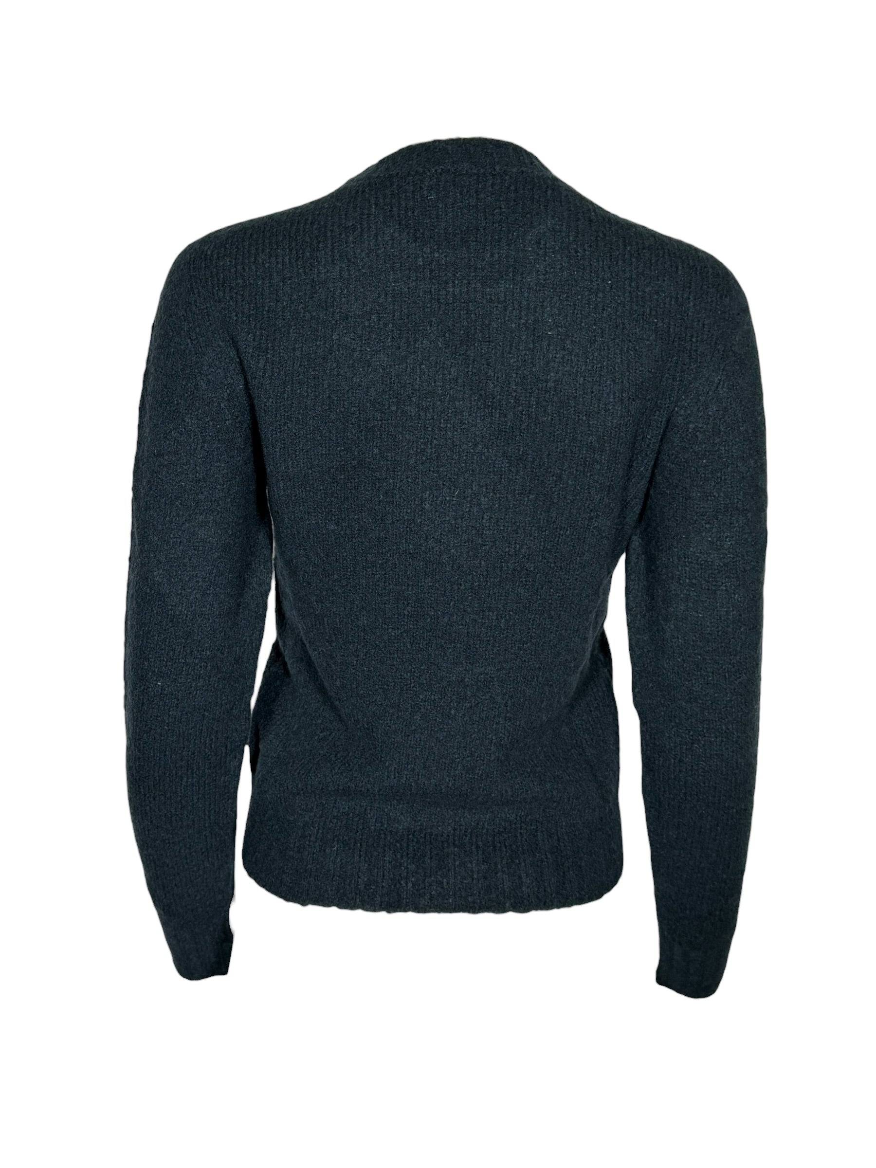SCAGLIONE PUFFED CREW SWEATER - PINE