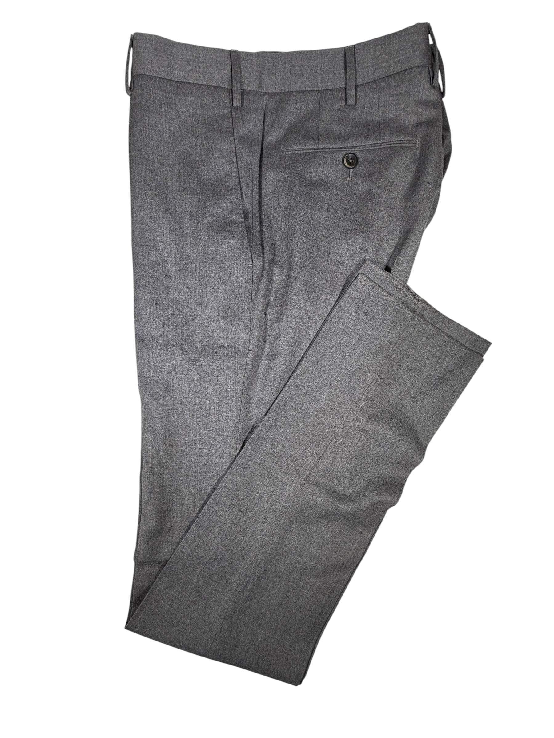 PT TORINO STRETCH LIGHT FLANNEL TROUSER - GRIGIO MEDIO