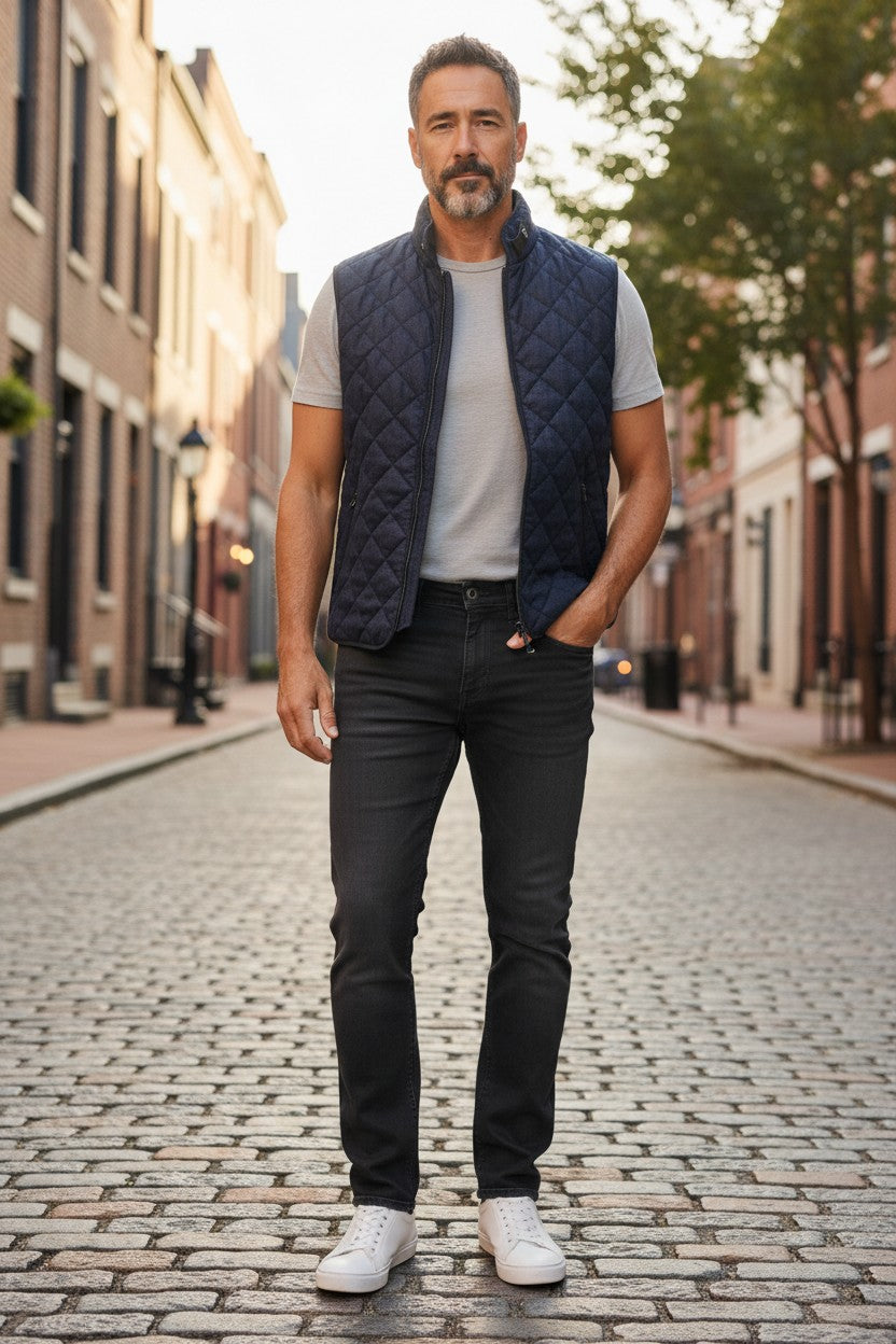 PT TORINO 5 POCKET DENIM JEAN - BLACK