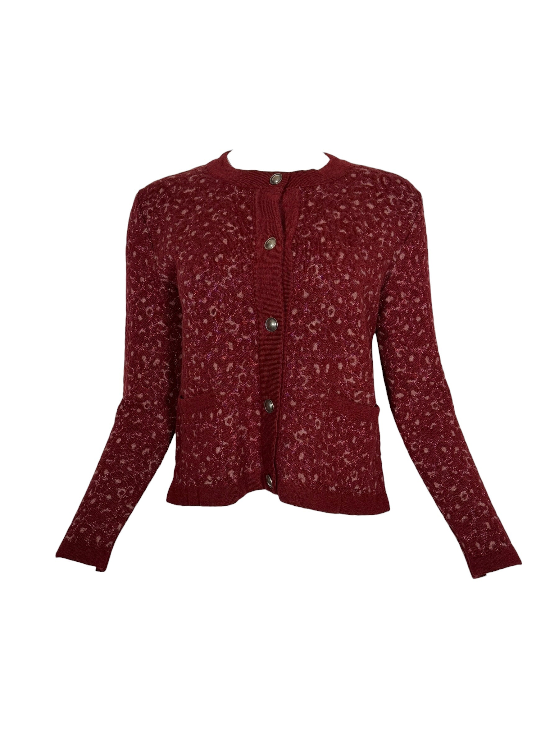 IN BED WITH YOU JACQUARD CARDIGAN - RED FLORAL