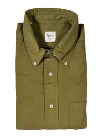 INGRAM SPORT SHIRT - SOLID OLIVE GREEN